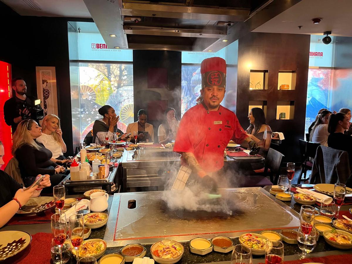 Spectacol inedit de live cooking pentru sportivele clubului Rapid