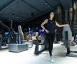 Larisa Boțog în sala de fitness AI FOTO: Ionuț Iordache (GSP)