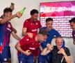 „Să plătiți telefoanele!” » I-au făcut antrenorului „baie de bere” după calificarea în play-off!