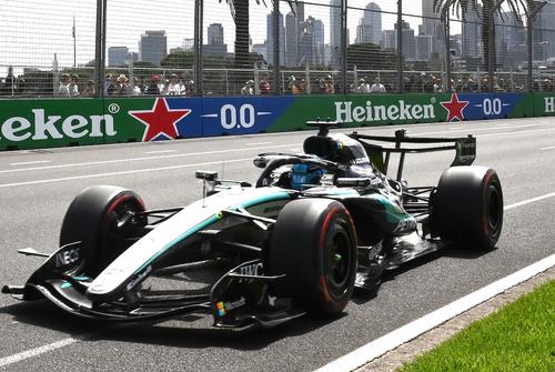 George Russell va pleca din pole position în MP al Australiei // FOTO: Imago Images