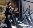 Larisa Boțog în sala de fitness AI FOTO: Ionuț Iordache (GSP)