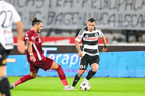 Dan Nistor în meciul cu CFR Cluj, pe Cluj Arena. Foto: Imago