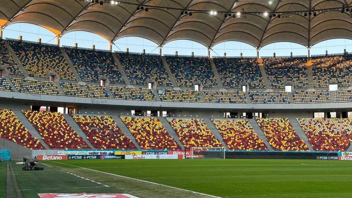 FCSB - U Cluj, imagini înaintea partidei din etapa 30