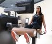 Larisa Boțog în sala de fitness AI FOTO: Ionuț Iordache (GSP)