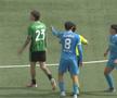 Internaționalul de juniori Troy Tomșa este eliminat și îi bagă mâinile în gât arbitrului