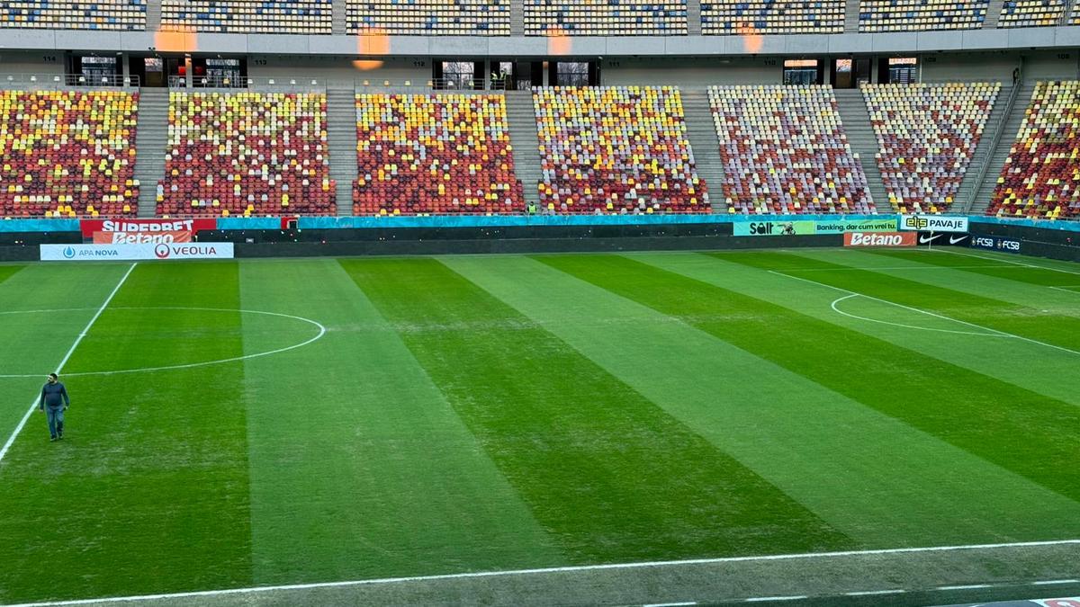 FCSB - U Cluj, imagini înaintea partidei din etapa 30