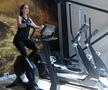 Larisa Boțog în sala de fitness AI FOTO: Ionuț Iordache (GSP)