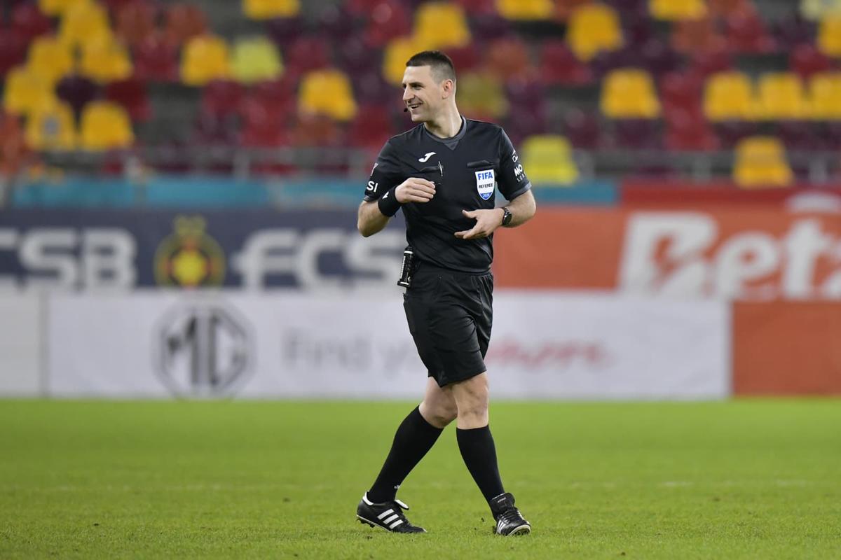 Imagini la finalul partidei FCSB - U Cluj