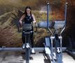 Larisa Boțog în sala de fitness AI FOTO: Ionuț Iordache (GSP)