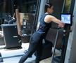 Larisa Boțog în sala de fitness AI FOTO: Ionuț Iordache (GSP)