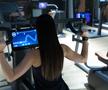 Larisa Boțog în sala de fitness AI FOTO: Ionuț Iordache (GSP)
