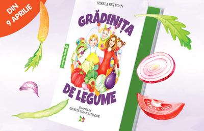 Cartea ZURLI, "GRĂDINIȚA DE LEGUME" de joi, la chioșcurile de ziare!
