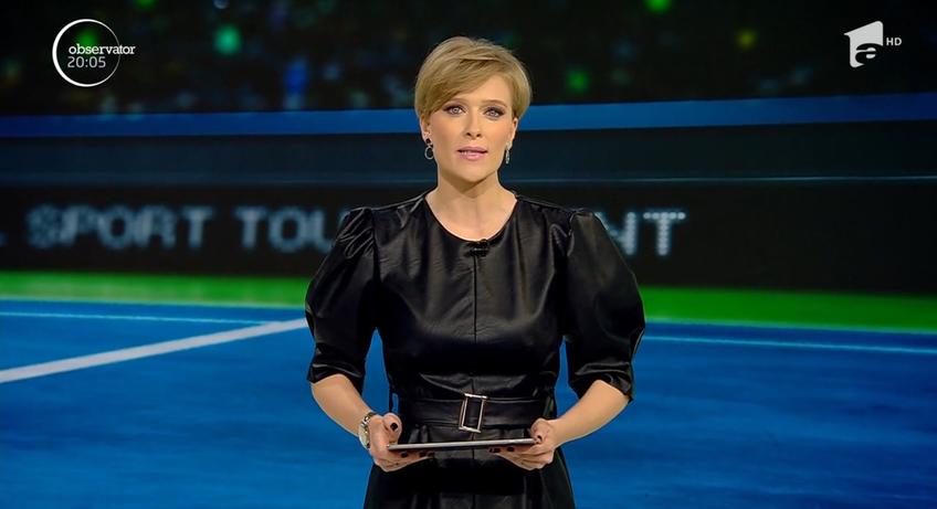 Alexandra Tudor, prezentatoare Antena Sport