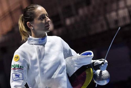Ana Maria Popescu pe planșă // Foto: Bizzi Team