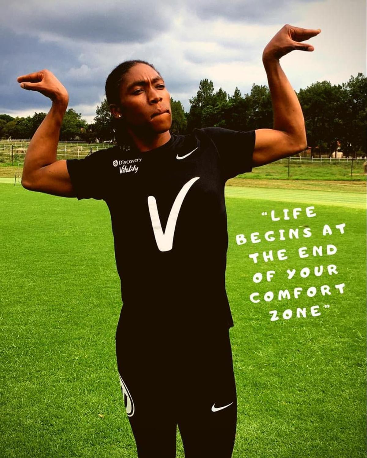 VIDEO. Caster Semenya l-a învins pe Cristiano Ronaldo la provocarea din sufragerie: „«Bestia» a fost înfrântă!”