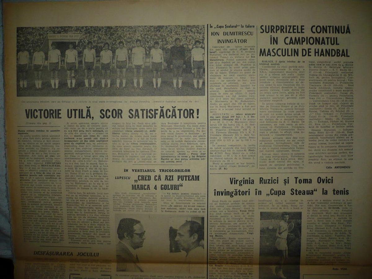 RETRO GSP. 48 de ani de la debutul frapant al lui Mircea Sandu în națională: „Nu îndrăzneam să stau printre «grei». Doamne, ce fotbaliști!"