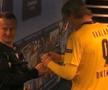 Octavian Șovre a primit un autograf din partea lui Erling Haaland. FOTO: BT Sport