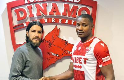 Dinamo și-a prezentat azi noul atacant! Pe ce perioadă a semnat
