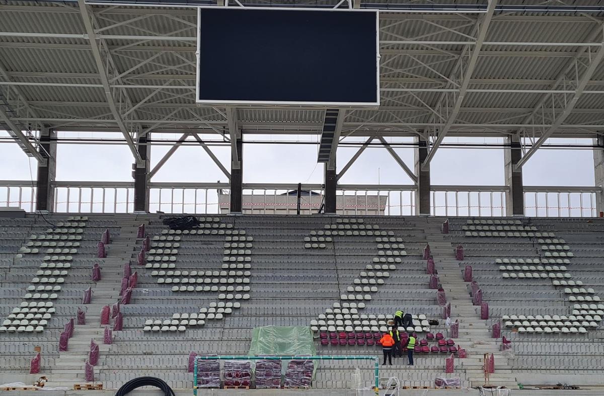 Scaune peluze „Rapid Giulești” - 7 aprilie 2021