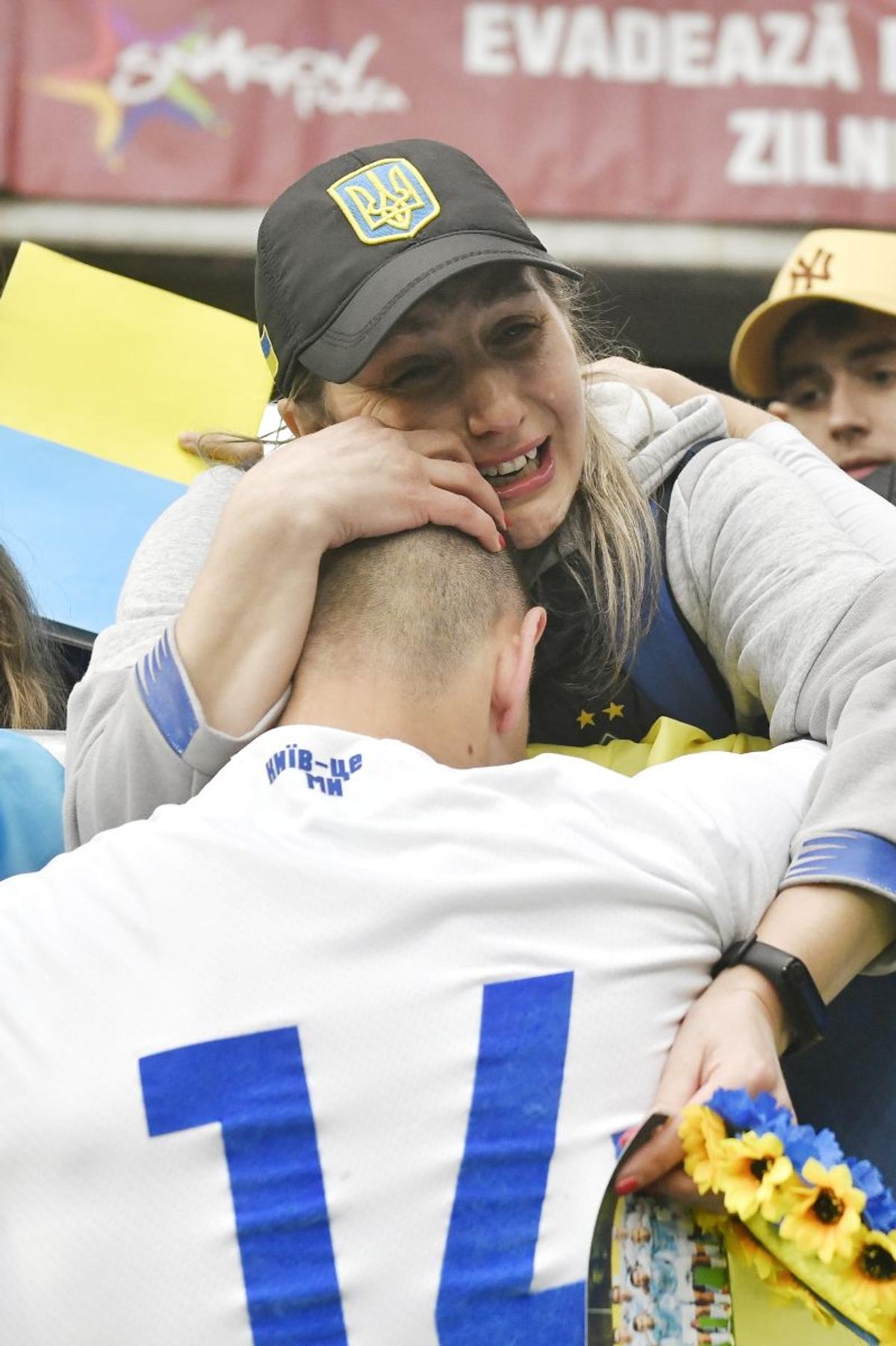 Dinamo Kiev - Sporting CP 1-2 în Giulești, sub privirile lui Surkis și Lucescu » Imagini emoționante de la primul meci oficial al unei echipe din Ucraina de la începutul războiului