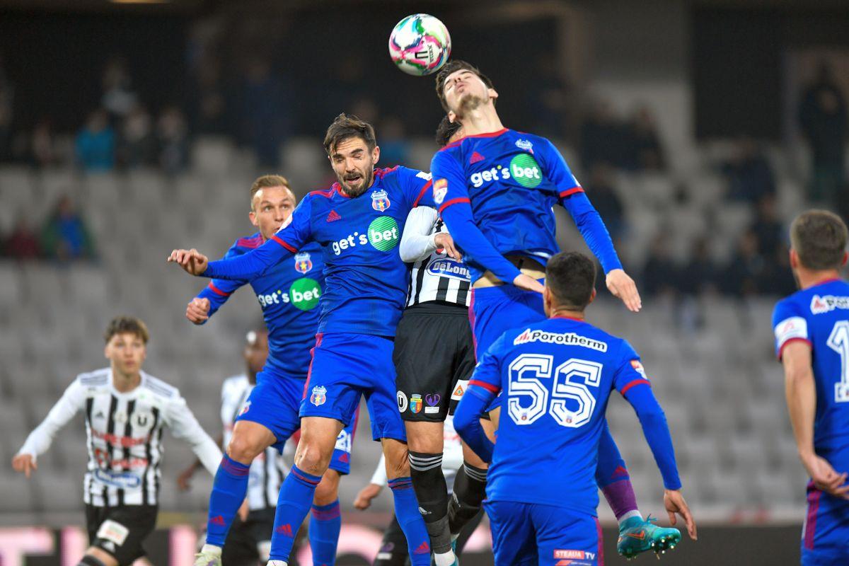 „Mușcați” de Haită! CSA Steaua pierde la limită cu U Cluj » Noul clasament din Liga 2
