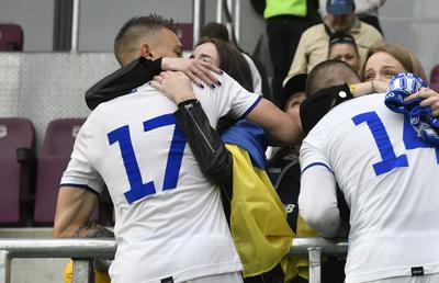 Dinamo Kiev - Sporting CP 1-2 în Giulești, sub privirile lui Surkis și Lucescu » Imagini emoționante de la primul meci oficial al unei echipe din Ucraina de la începutul războiului