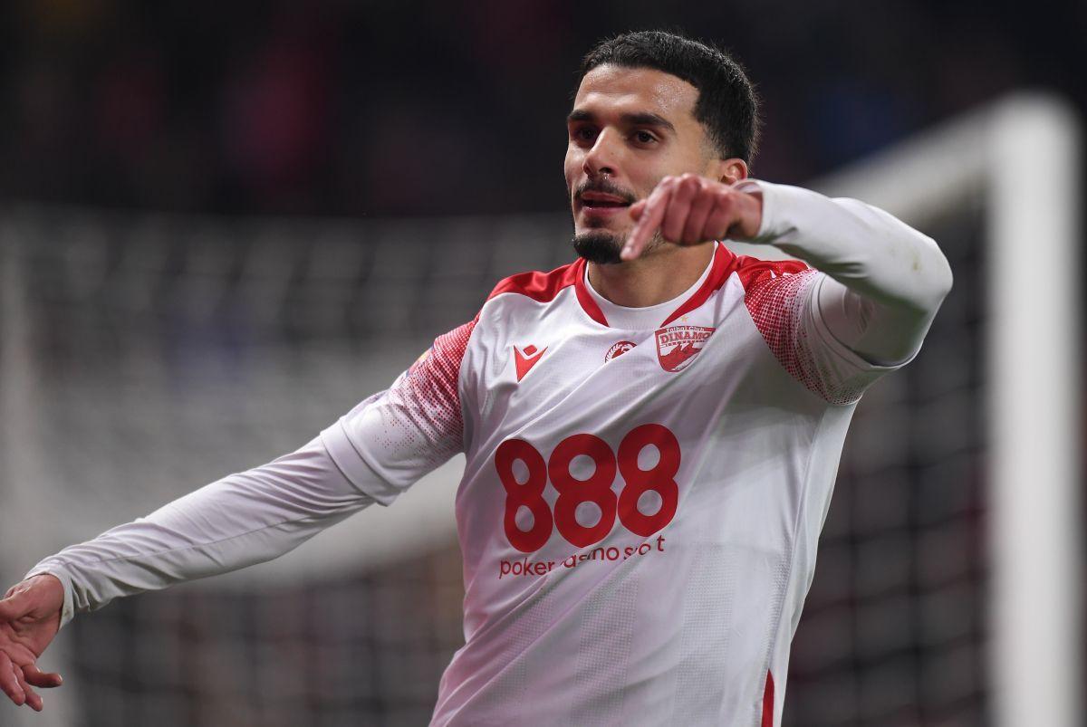 Ghezali, după „dubla” reușită în poarta Oțelului: „Ne place să jucăm și să luptăm împreună” + Ce spune despre derby-ul cu Steaua din Ghencea