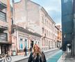 Frumoasa Bruna Lopes a luat la pas străzile din Cluj. Foto: Instagram
