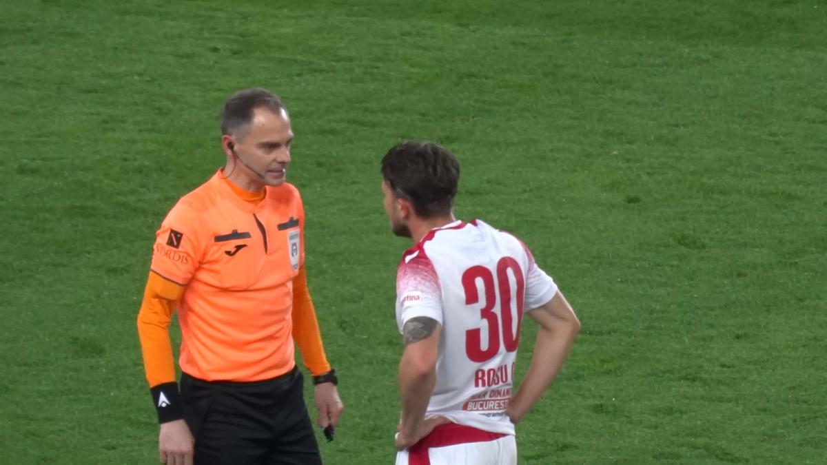 FOTO Arbitraj Dinamo - Oțelul 07.04.2023