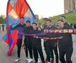 Agitație la stadion, în fan zone, înainte de FCSB - CSU Craiova