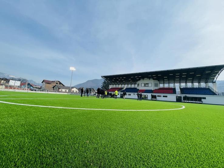 Stadion Sîngeorz-Băi / Foto: Primăria Sîngeorz-Băi (Facebook)