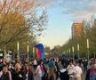 Agitație la stadion, în fan zone, înainte de FCSB - CSU Craiova