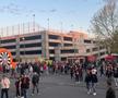 Agitație la stadion, în fan zone, înainte de FCSB - CSU Craiova
