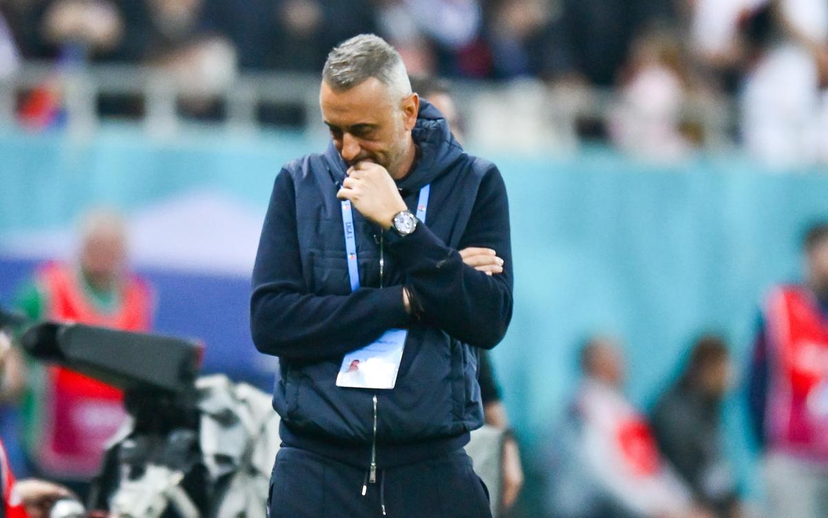 Pe scările Arenei Naționale, Dumitru Dragomir a dezvăluit cine l-a impresionat în FCSB - Craiova