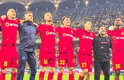 Ce nu s-a văzut la TV în FCSB - Universitatea Craiova » Imagini spectaculoase surprinse de reporterii GSP: „Ale, ale, Steaua București ale”