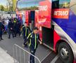FCSB - Universitatea Craiova: echipele au ajuns la stadion