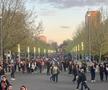 Agitație la stadion, în fan zone, înainte de FCSB - CSU Craiova