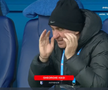 Cum a fost surprins Gică Hagi, cu câteva minute înainte de Farul - Unirea Slobozia, foto: captură Prima Sport