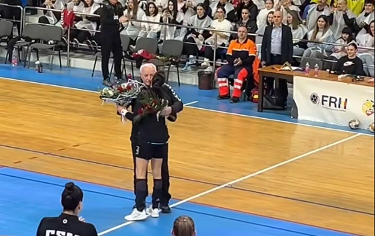 Cristina Neagu și Gheorghe Tadici, moment special la Zalău