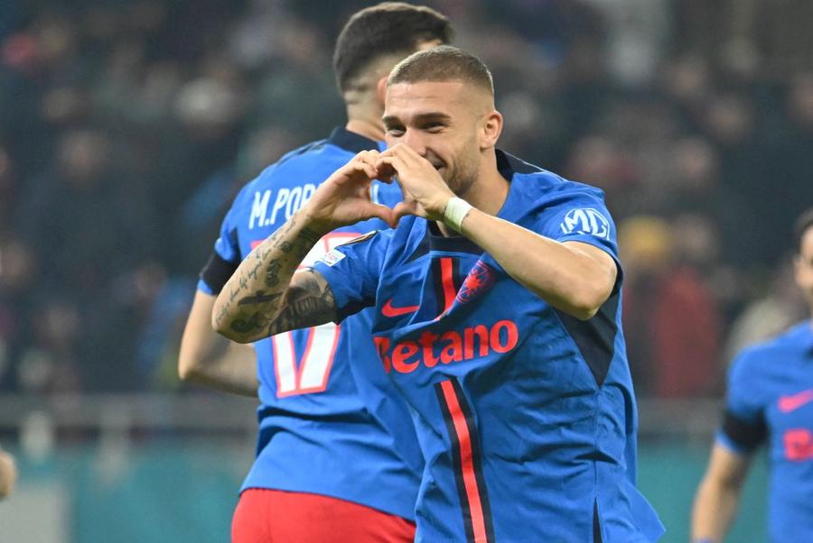 Alertă la FCSB: „tunarul” a devenit mediocru » E surclasat de marele rival din play-off