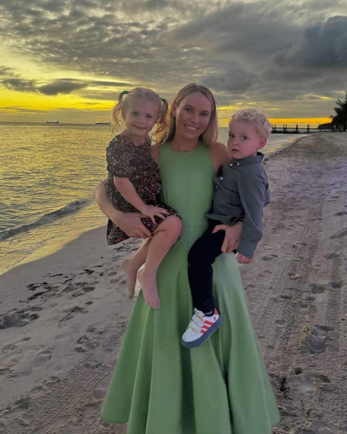 Caroline Wozniacki familie sarcina