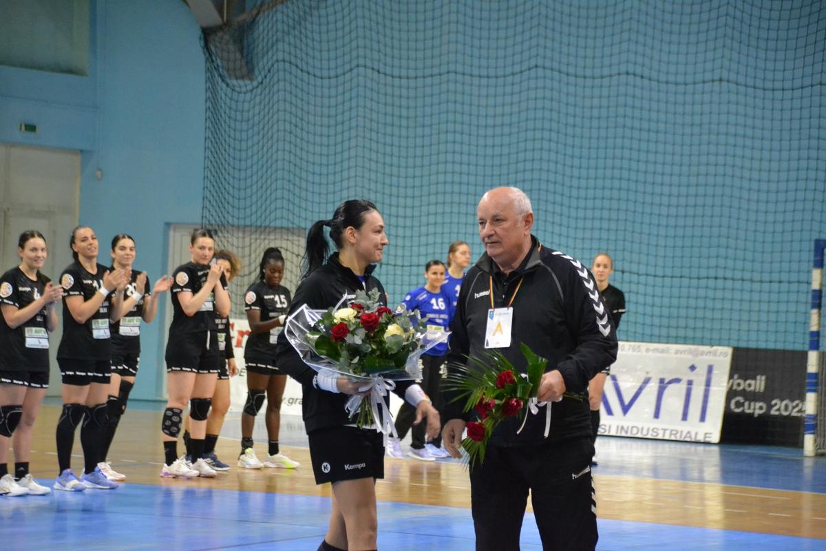 Cristina Neagu și Gheorghe Tadici, moment special la Zalău