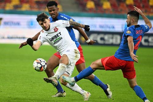 Ianis Stoica, într-un Hermannstadt - FCSB / FOTO: Imago