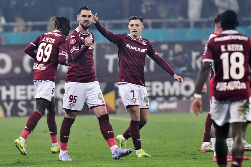 Golul lui Koljic a decis derby-ul Rapid - Dinamo / FOTO: Gazeta Sporturilor