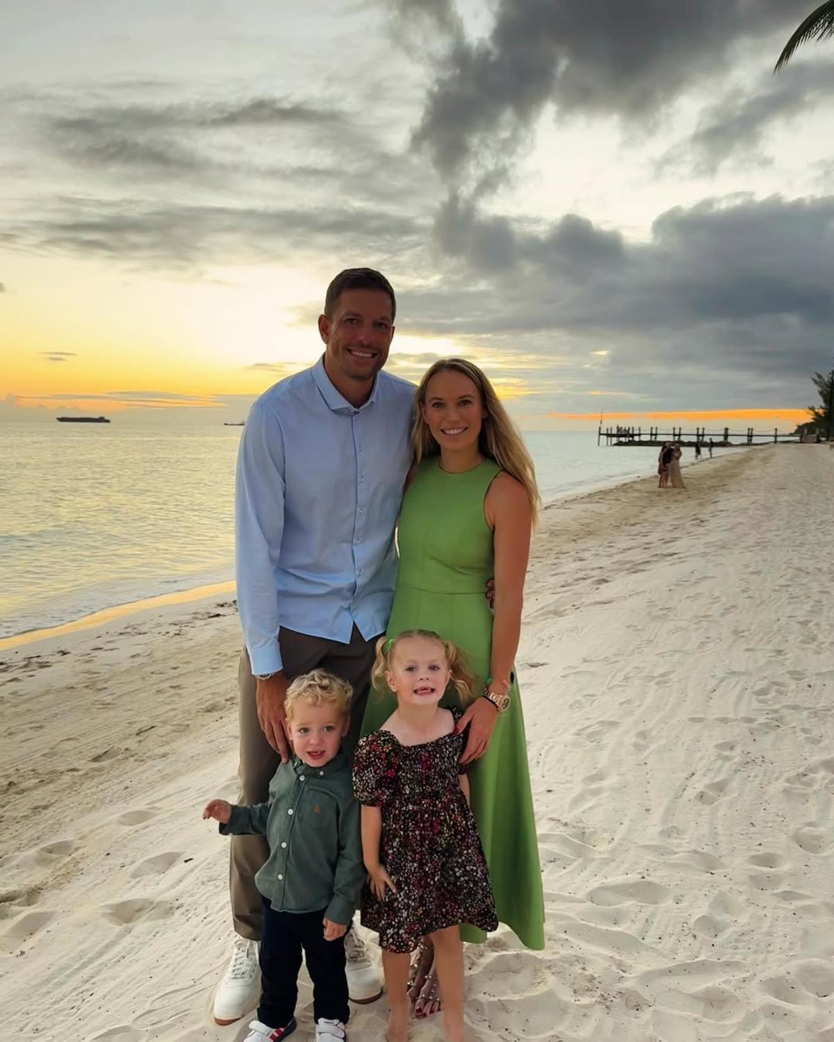 Caroline Wozniacki familie sarcina