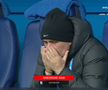 Cum a fost surprins Gică Hagi, cu câteva minute înainte de Farul - Unirea Slobozia, foto: captură Prima Sport