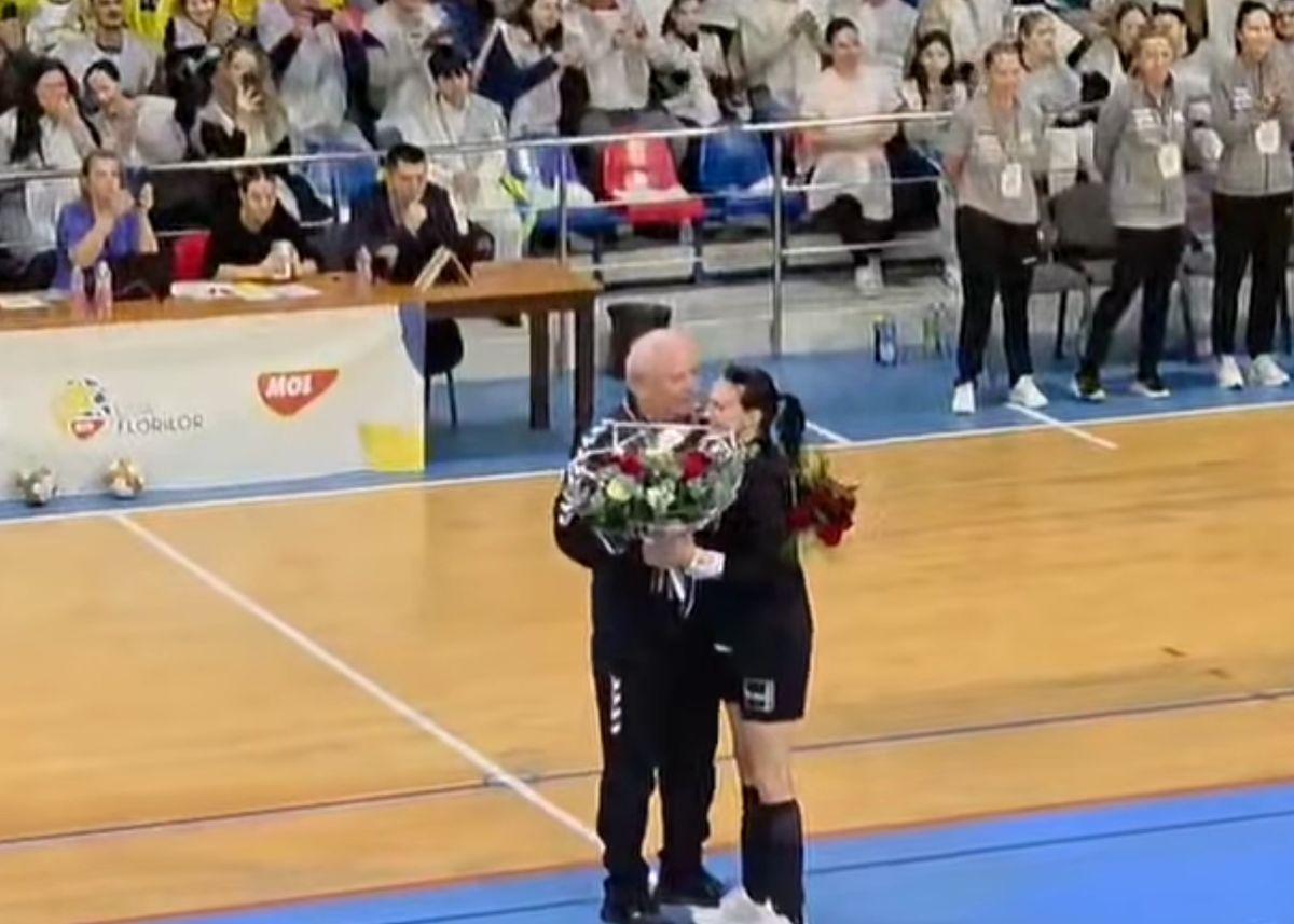 Cristina Neagu și Gheorghe Tadici, moment special la Zalău