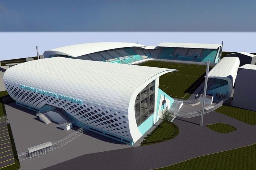 Stadion nou la Botoșani, randări