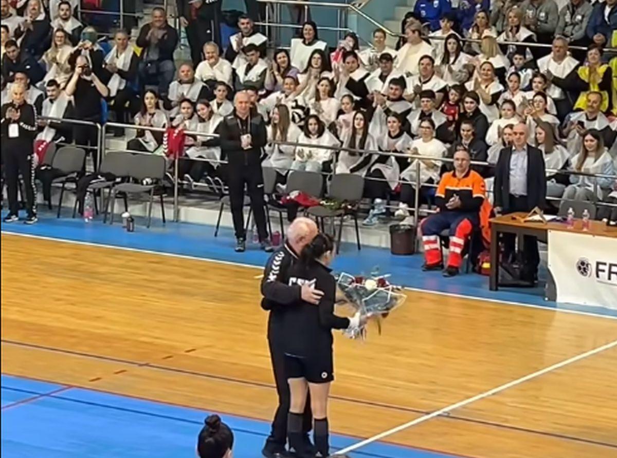 Cristina Neagu și Gheorghe Tadici, moment special la Zalău