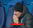 Cum a fost surprins Gică Hagi, cu câteva minute înainte de Farul - Unirea Slobozia, foto: captură Prima Sport